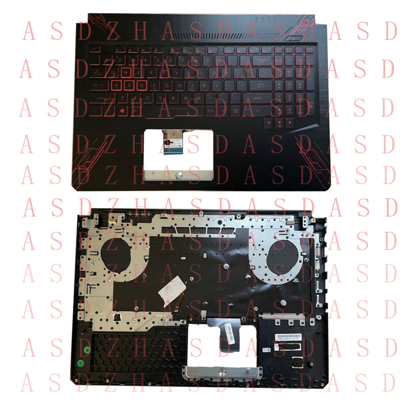 Gaming Keyboard Asus - Z ใหม่ที่วางฝ่ามือแบบมีไฟพื้นหลังสีแดงสำหรับ ASUS TUF Gaming FX504