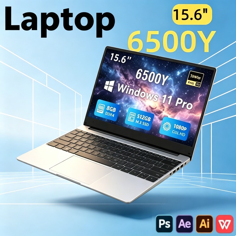 Gaming Keyboard 2026 - คีย์บอร์ดเรืองแสง, สแกนลายนิ้วมือ, น้ำหนักเบา 2026 แล็ปท็อปธุรกิจและเกมมิ่งขนาด 15.6