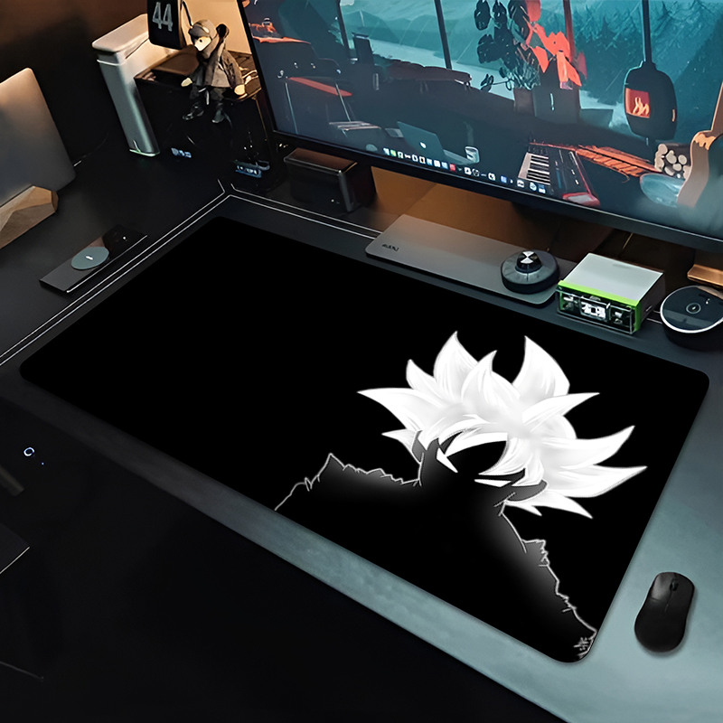 Gaming Keyboard High Ground - แผ่นรองเมาส์อนิเมะ DBZ สีดำ ลายดราก้อนบอล ขนาดใหญ่ สำหรับคอมพิวเตอร์