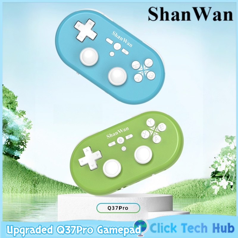 Gaming Keyboard Bluetooth - คอนโทรลเลอร์เกมพกพา Shanwan Q37pro Mini รุ่นอัปเกรด แบบไร้สาย