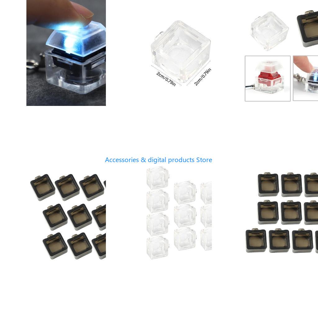 Gaming Keyboard Tester - 77JD 10PCS Single Frame Mechanical คีย์บอร์ด