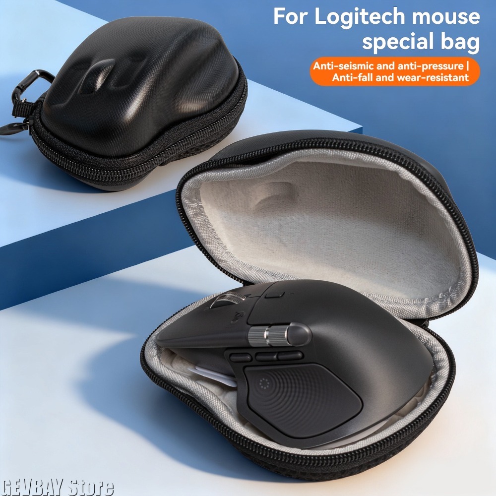 Gaming Keyboard Bluetooth - กระเป๋าใส่เมาส์เกมมิ่งไร้สายแบบแข็งสำหรับ Logitech MX Master 4/3S กันน้ำ