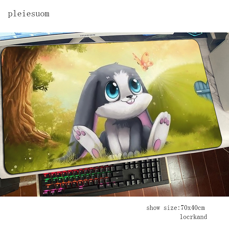 Gaming Keyboard Best - กระต่ายน่ารักเมาส์ Pad ที่ดีที่สุด mousepads 800x400x3 มม.ที่ดีที่สุด