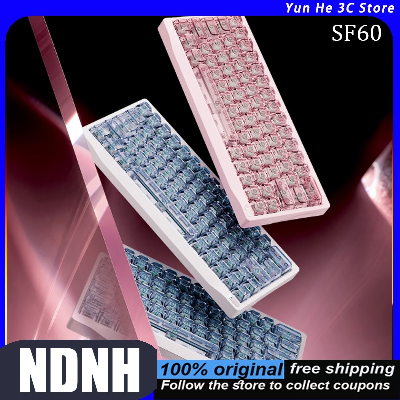 Gaming Keyboard 2026 - คีย์บอร์ดแม่เหล็ก NDNH SF60 รุ่น Diamond Edition