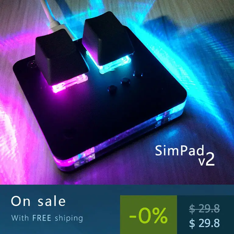 Gaming Keyboard Tester - SimPad OSU Mini คีย์บอร์ด Touch ล้อเครื่องทดสอบเพลาปุ่มกดสําหรับเล่นเกม
