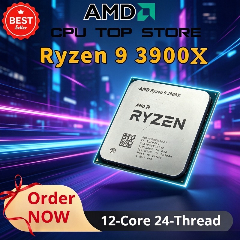 Amd Cpu Ryzen 9 - AMD Ryzen 9 3900X ของแท้ 100%