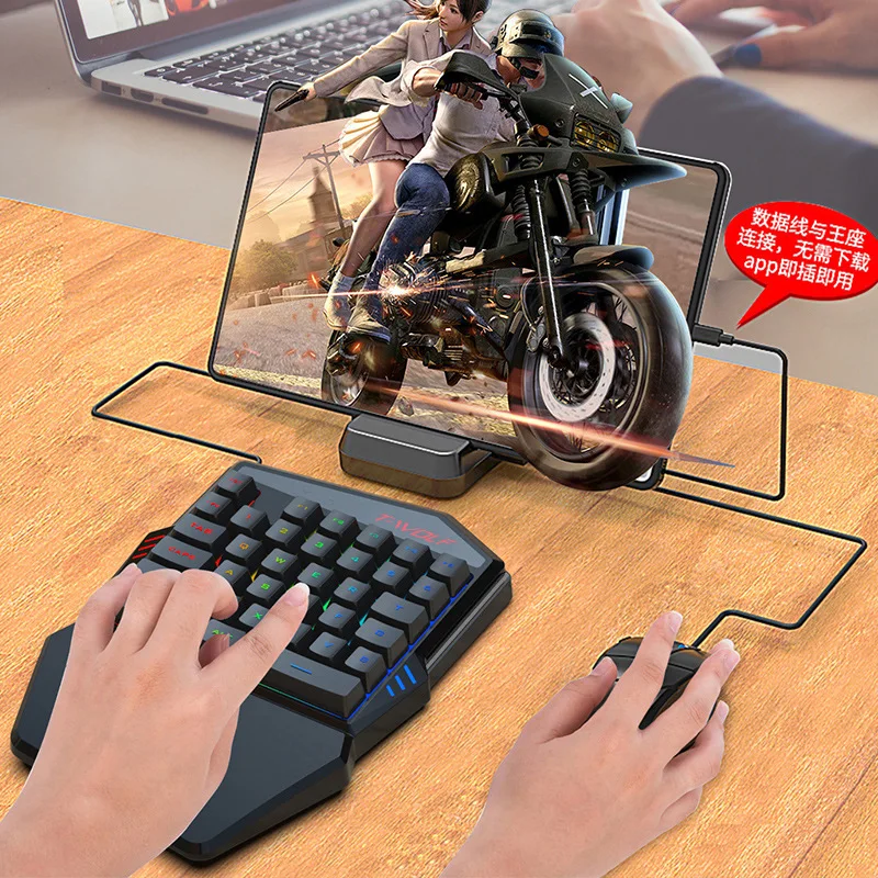 คีย์บอร์ดมือเดียว TF900 T-WOLF - Gaming Keyboard Hand บทวิจารณ์และราคา