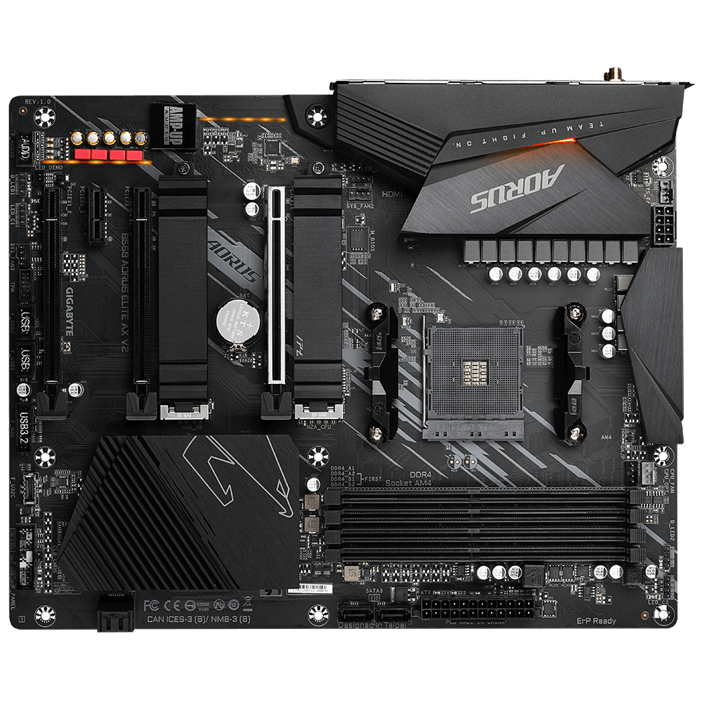 เมนบอร์ด GIGABYTE B550 AORUS E - Amd Cpu Ryzen 9 บทวิจารณ์และราคา