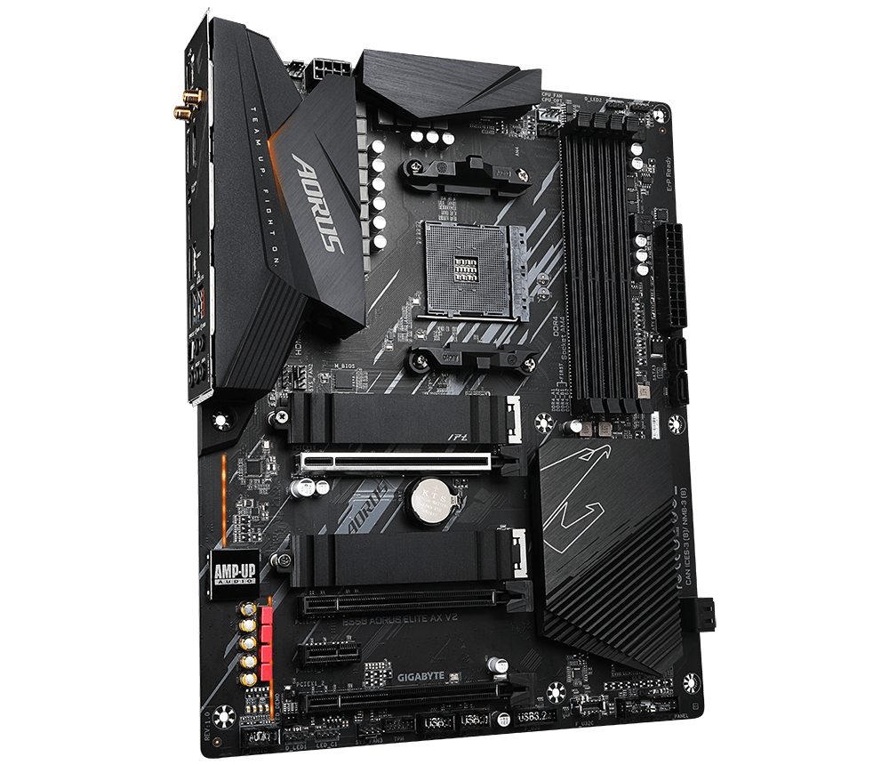 เมนบอร์ด GIGABYTE B550 AORUS E - Amd Cpu Ryzen 9 บทวิจารณ์และราคา