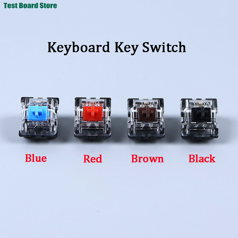 สวิตช์คีย์บอร์ดแบบเสียงเงียบ 2 - Keyboard Gaming Blue Switch บทวิจารณ์และราคา