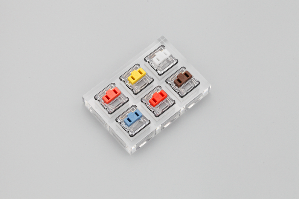 อะคริลิคSwitch Tester 2X3 Kail - Gaming Keyboard Tester บทวิจารณ์และราคา