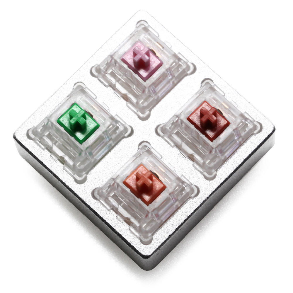 อลูมิเนียมหรืออะคริลิค Switch  - Gaming Keyboard Tester บทวิจารณ์และราคา