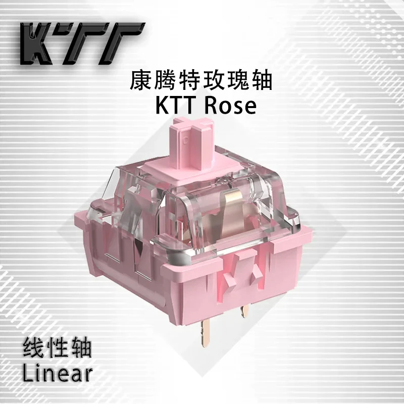 KTT Rose Switch Linear 63g 5pi - Keyboard Lube Kit บทวิจารณ์และราคา