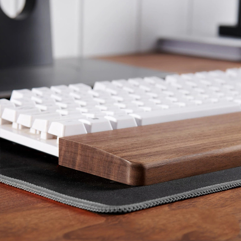 30/36/44 ซม.วอลนัทคีย์บอร์ด RE - Wrist Rest Wood บทวิจารณ์และราคา