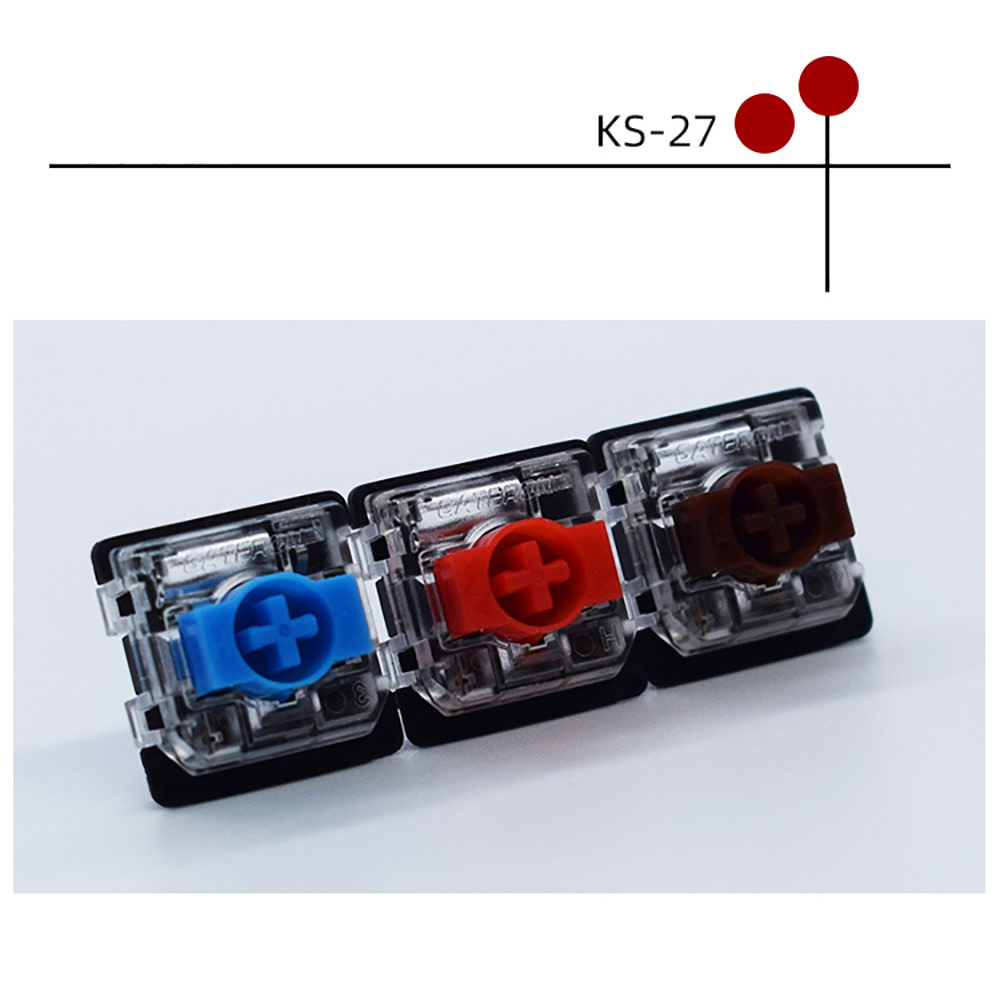 Gateron Low Profile สำหรับแป้น - Gaming Keyboard Tester บทวิจารณ์และราคา