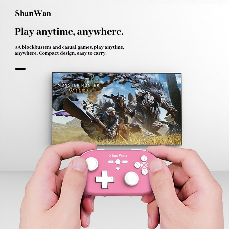 คอนโทรลเลอร์เกมพกพา Shanwan Q3 - Gaming Keyboard Bluetooth บทวิจารณ์และราคา
