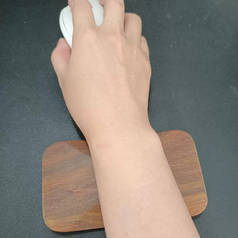 ที่วางข้อมือเมาส์ไม้วอลนัทสีดำ - Wrist Rest Wood บทวิจารณ์และราคา