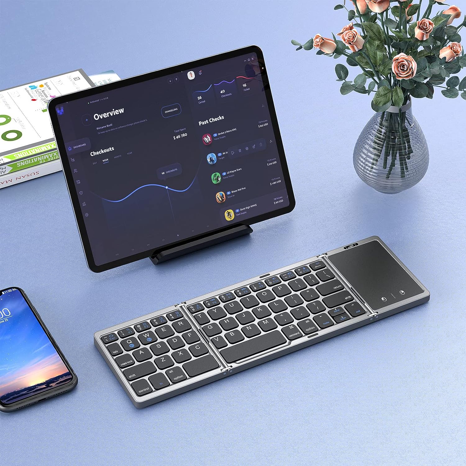 คีย์บอร์ดบลูทูธพับได้ ROG Ally - Gaming Keyboard Bluetooth บทวิจารณ์และราคา