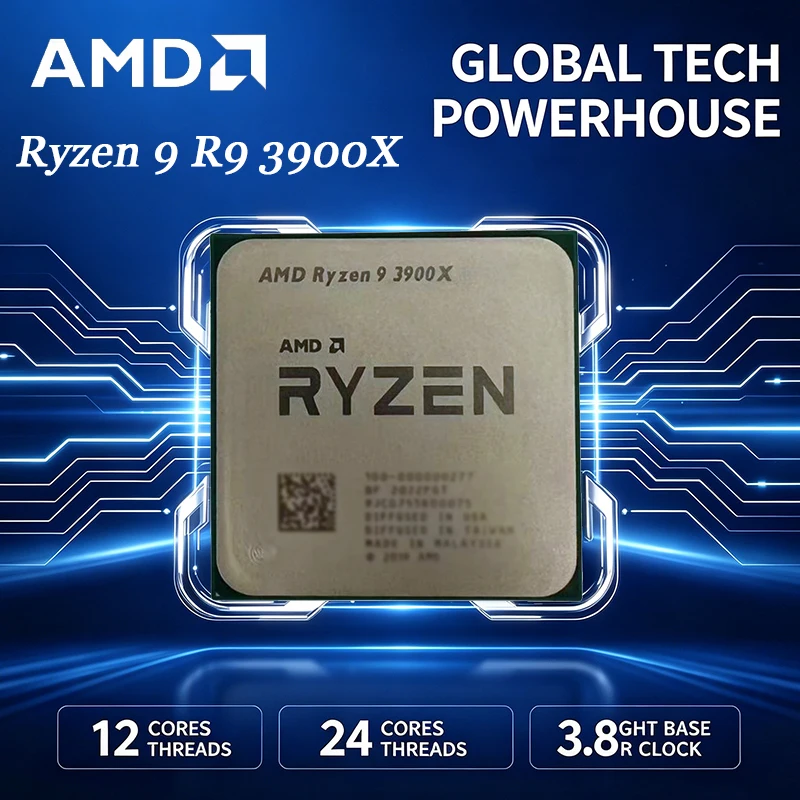 โปรเซสเซอร์เดสก์ท็อป AMD Ryzen - Amd Cpu Ryzen 9 บทวิจารณ์และราคา