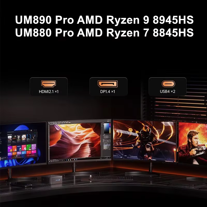 มินิพีซีสำหรับเล่นเกม MINISFOR - Amd Cpu Ryzen 9 บทวิจารณ์และราคา