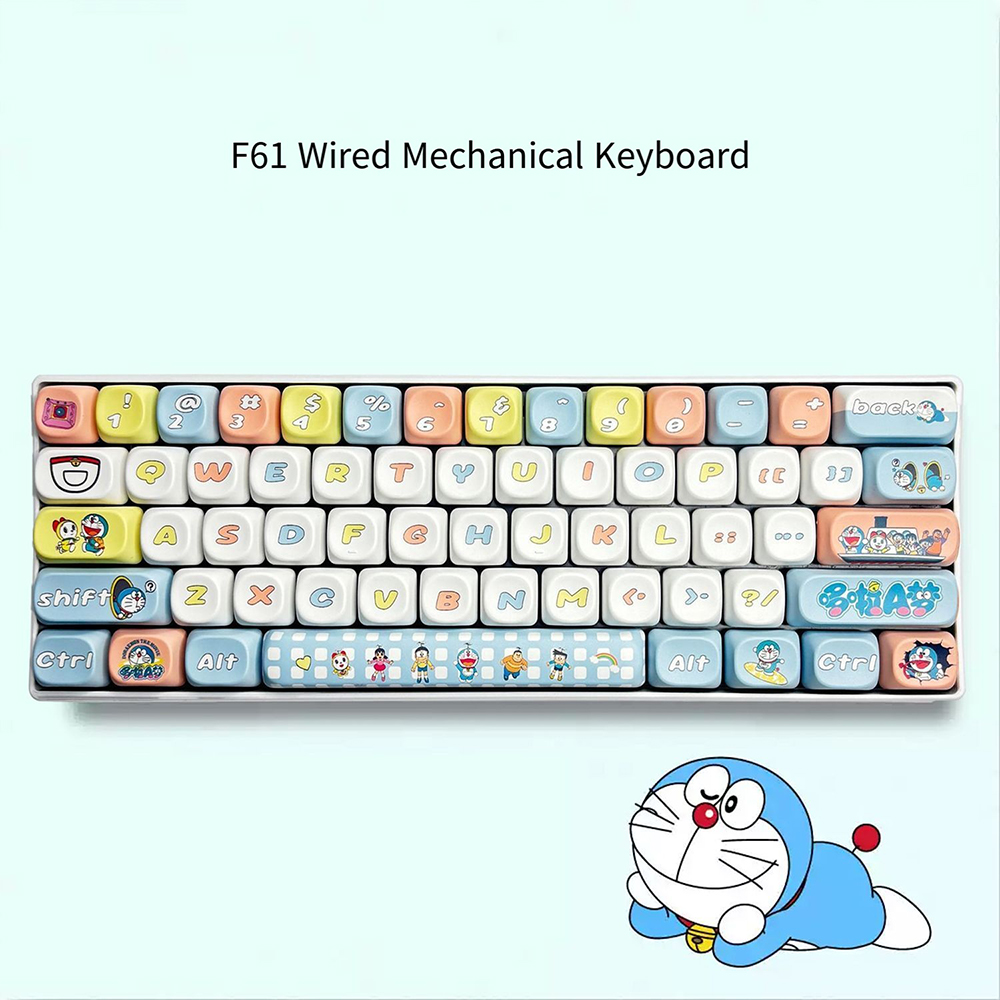 เครยอน ชินจัง 61 คีย์คีย์บอร์ด - Keyboard Gaming Blue Switch บทวิจารณ์และราคา
