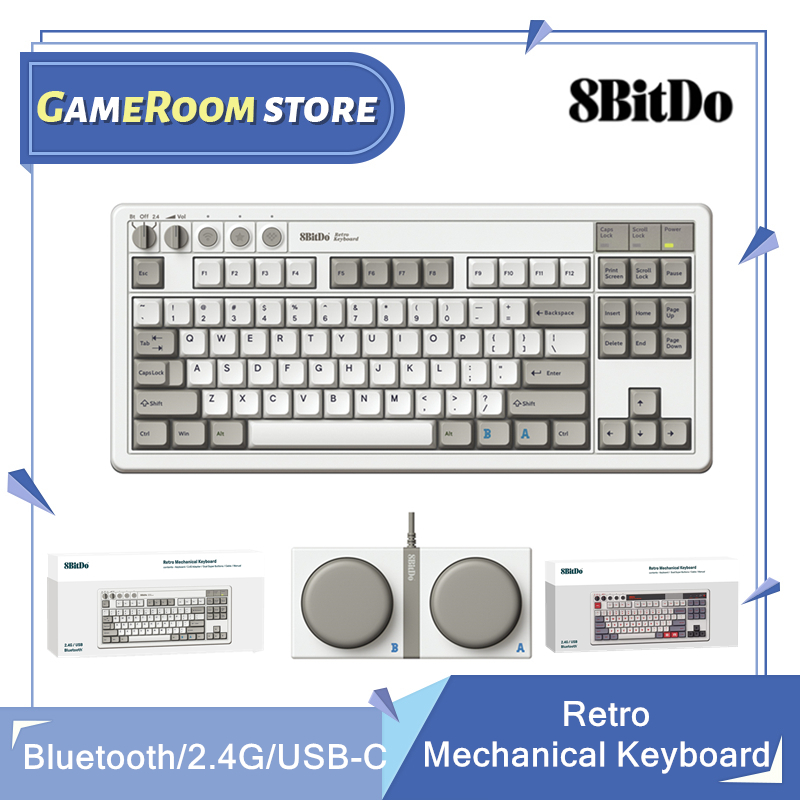 8Bitdo Retro Mechanical Keyboa - Gaming Keyboard Bluetooth บทวิจารณ์และราคา