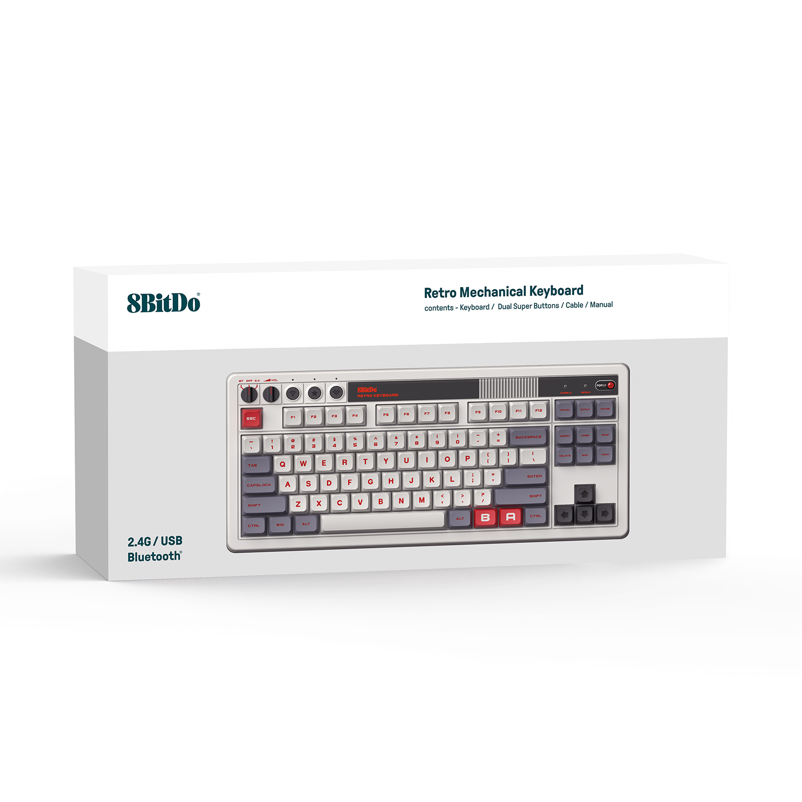 8Bitdo Retro Mechanical Keyboa - Gaming Keyboard Bluetooth บทวิจารณ์และราคา