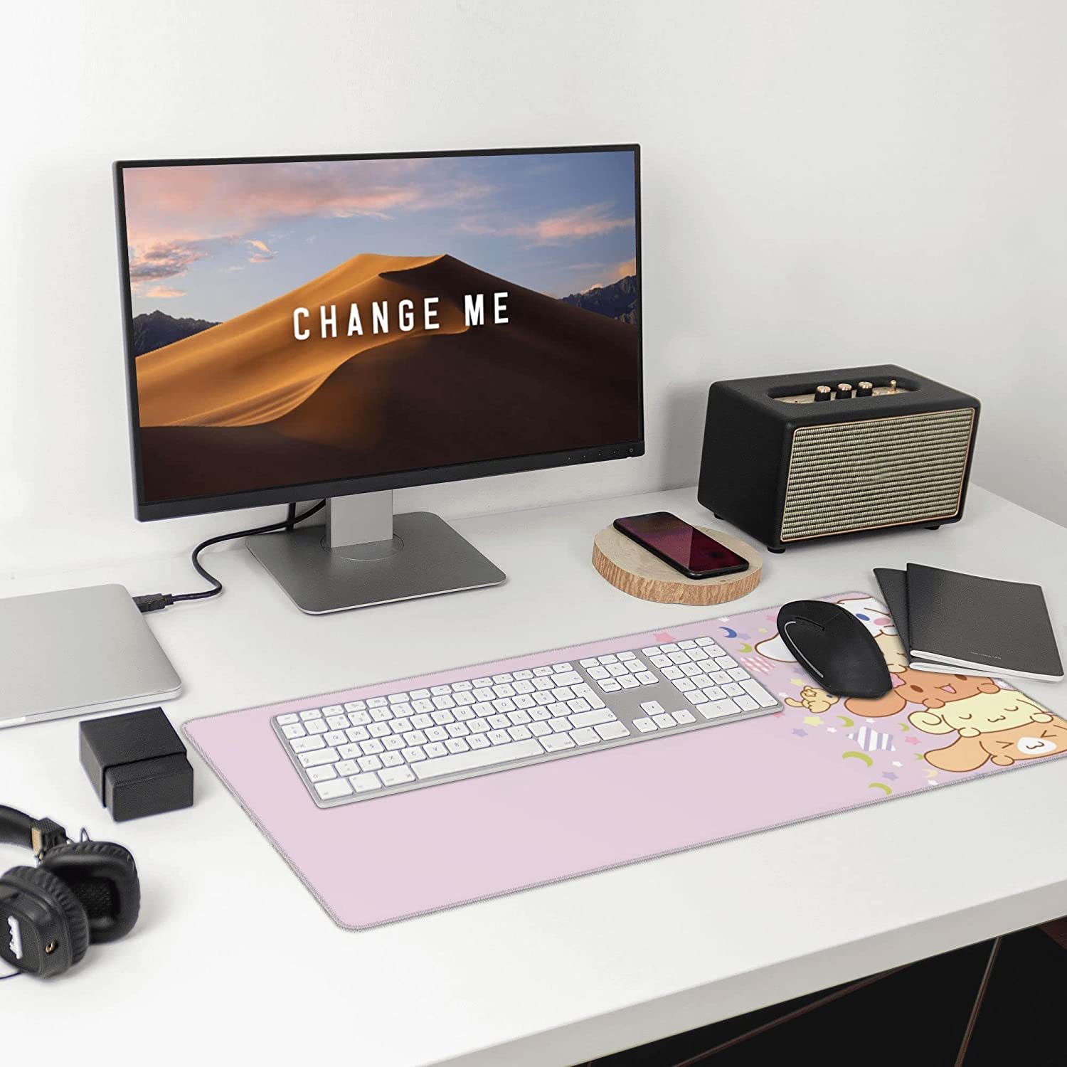 Kawaii น่ารักสุนัขเมาส์แผ่นควา - Gaming Keyboard Mouse บทวิจารณ์และราคา