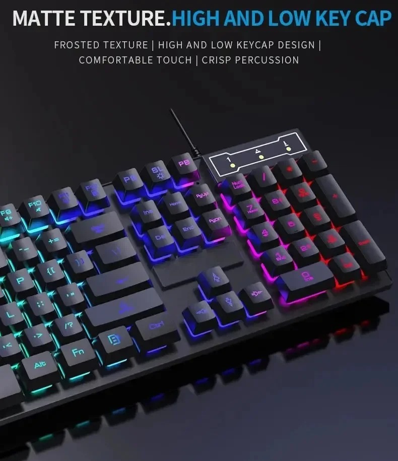 เคบิดูเมอิ 104 คีย์คีย์บอร์ดแบ - Keyboard Mouse Bundle Gaming บทวิจารณ์และราคา