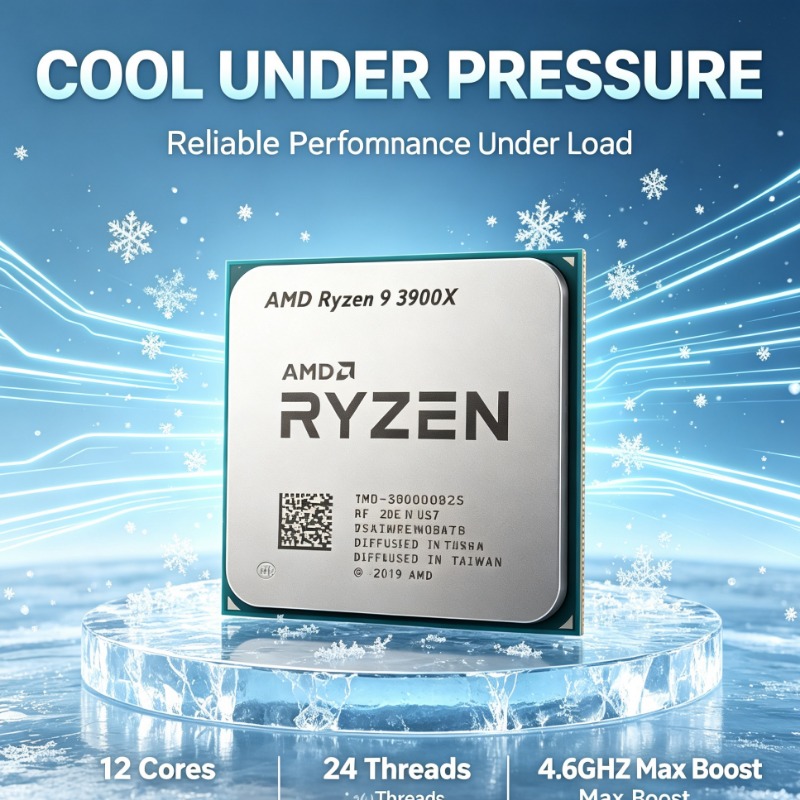 โปรเซสเซอร์ Ryzen 9 3900X สำหร - Amd Cpu Ryzen 9 บทวิจารณ์และราคา