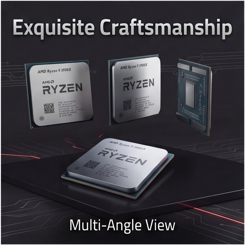 AMD Ryzen 9 3900X โปรเซสเซอร์เ - Amd Cpu Ryzen 9 บทวิจารณ์และราคา