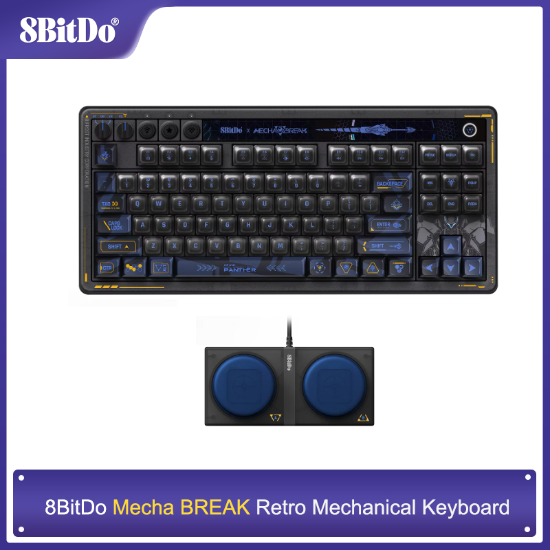 8BitDo Retro 87 Mechanical Key - Gaming Keyboard Bluetooth บทวิจารณ์และราคา