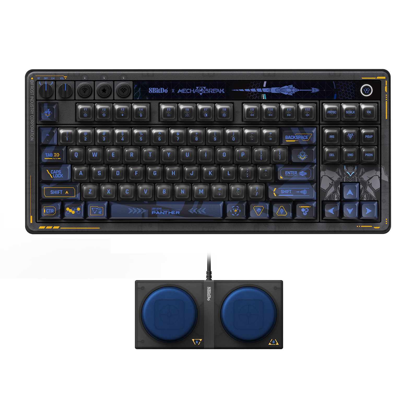 8BitDo Retro 87 Mechanical Key - Gaming Keyboard Bluetooth บทวิจารณ์และราคา