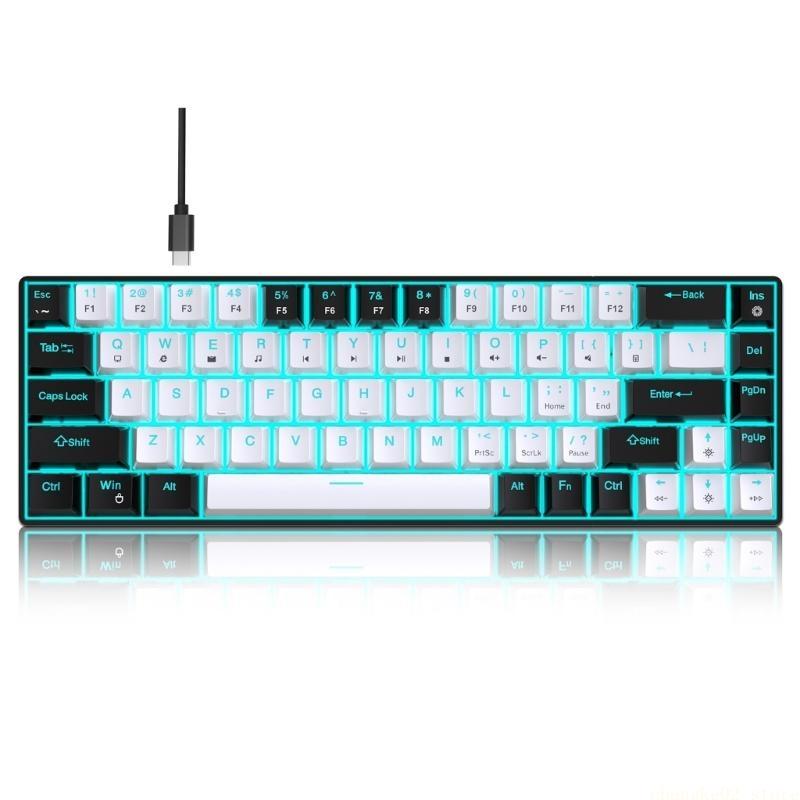 แป้นพิมพ์เครื่องกลแบบถอดเปลี่ย - Keyboard Gaming Blue Switch บทวิจารณ์และราคา
