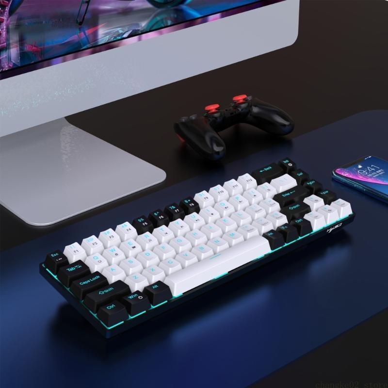 แป้นพิมพ์เครื่องกลแบบถอดเปลี่ย - Keyboard Gaming Blue Switch บทวิจารณ์และราคา