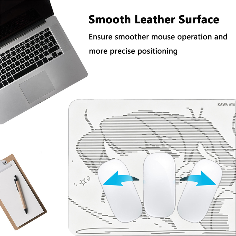 แผ่นรองเมาส์หนังลายการ์ตูนอนิเ - Gaming Keyboard Mouse บทวิจารณ์และราคา